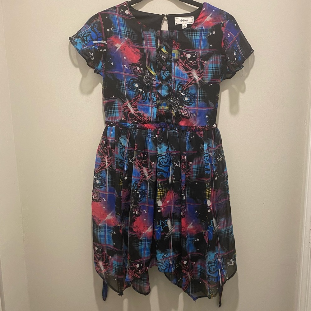 Disney D-Signed Descendants Dress Big Girls Size M 10-12 Dress Up EUC